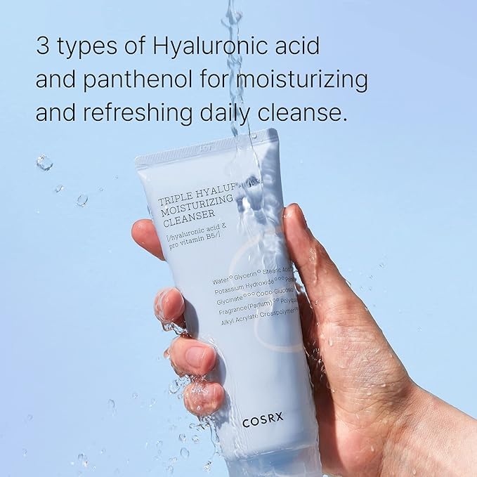 COSRX Hydrium Triple Hyaluronic Moisturizing Cleanser (150 mL)