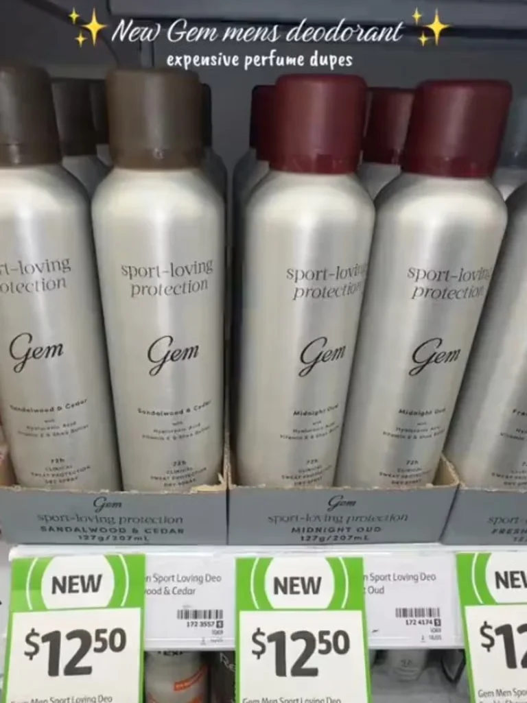 Clean Australian beauty brands on a retail shelf