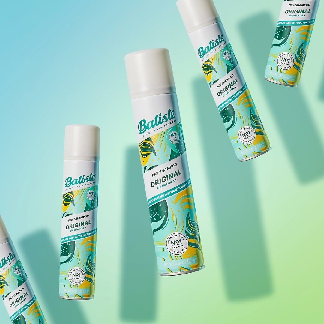 Batiste dry shampoo editorial — hair category hero