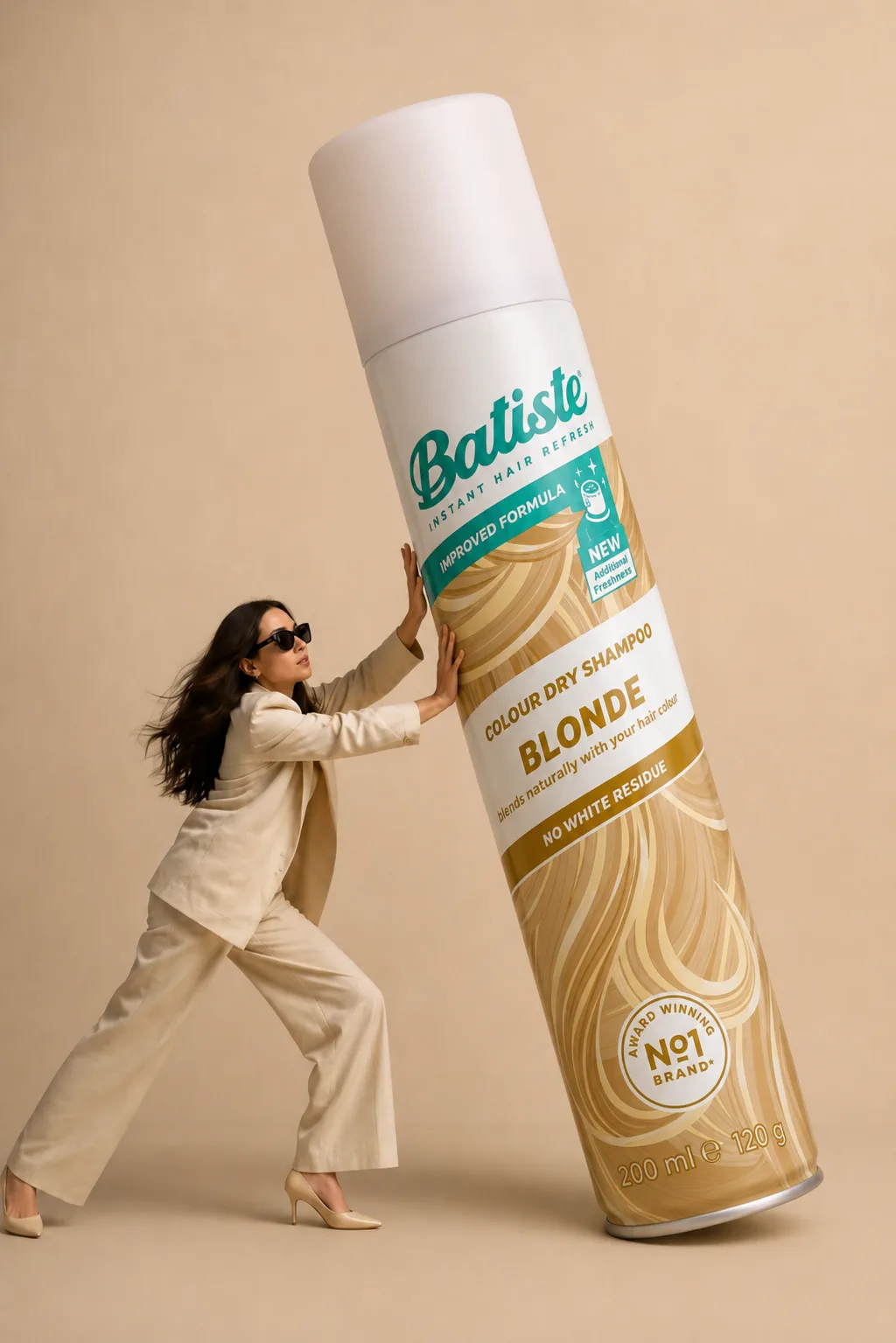 Batiste Hint of Color blush, tinted root touch-up between washes