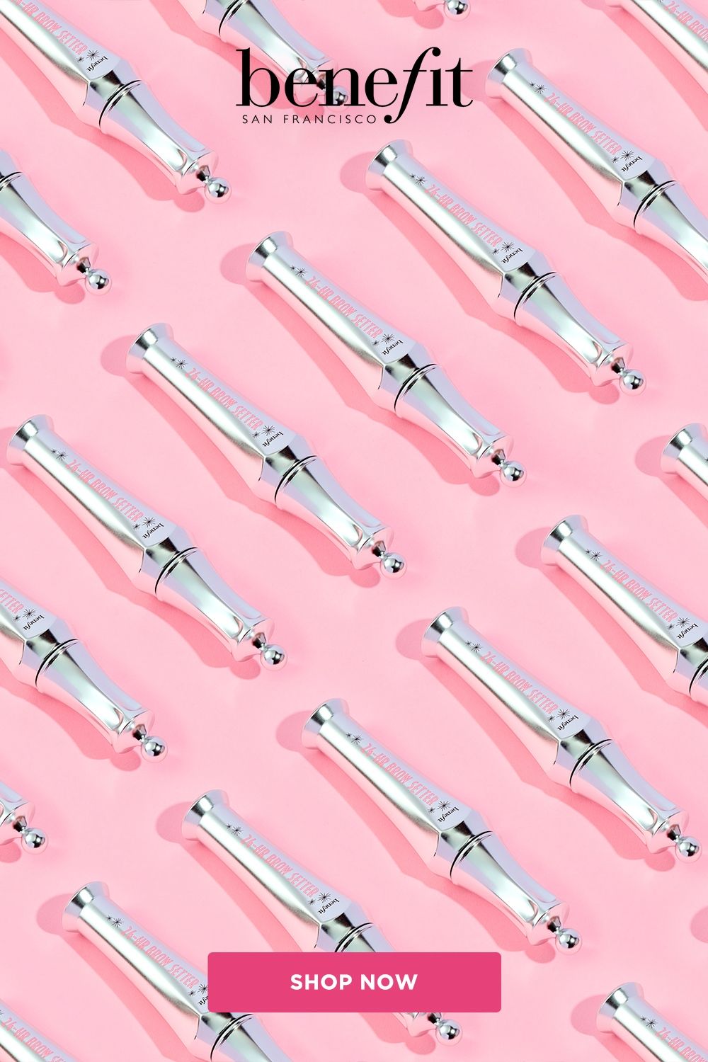 Benefit 24-HR Brow Setter pattern editorial