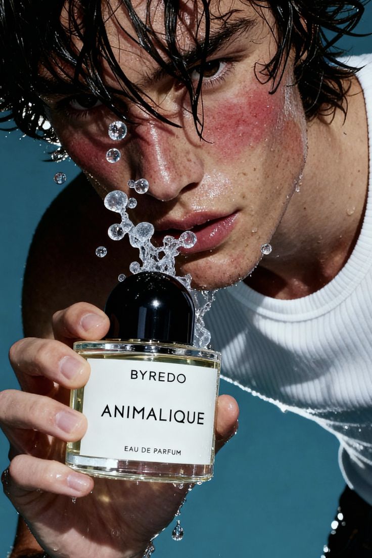 Byredo Animalique portrait — fragrance editorial direction.