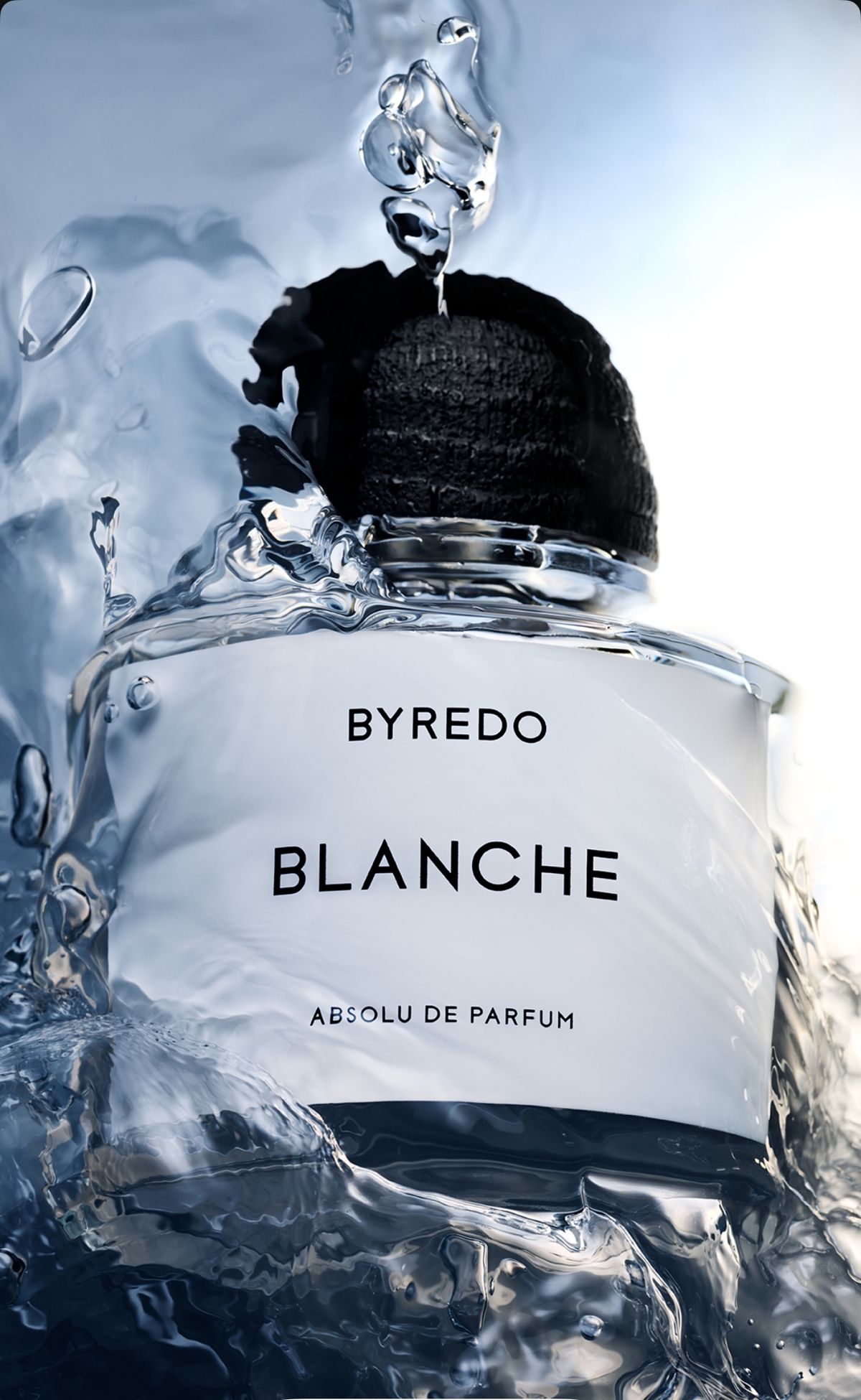 Byredo Blanche in water