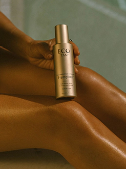 Eco Tan organic range editorial still