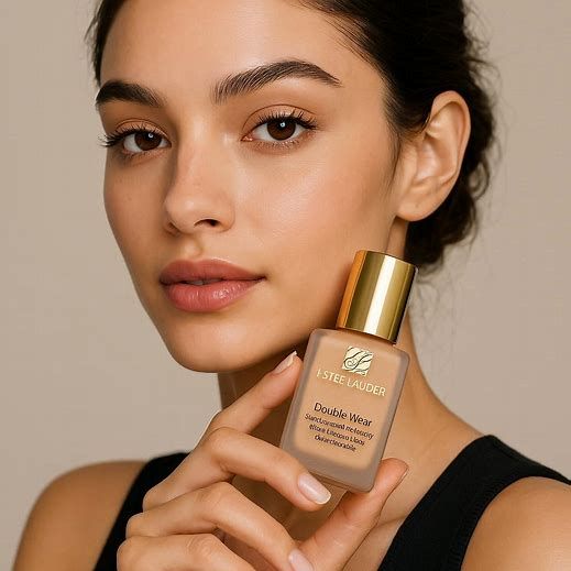 Estée Lauder Double Wear model portrait