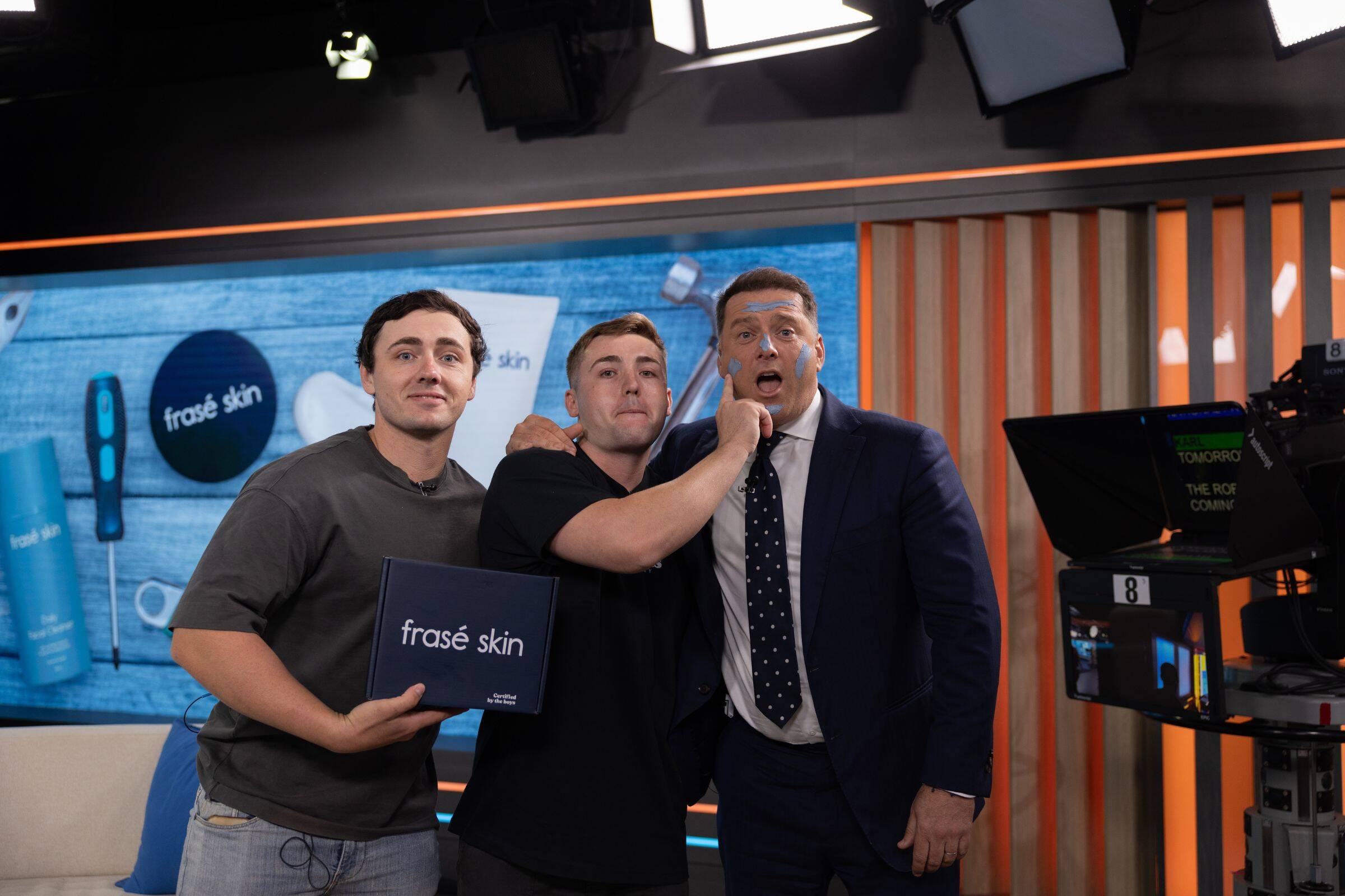 Frasé Skin press moment — Today Show appearance