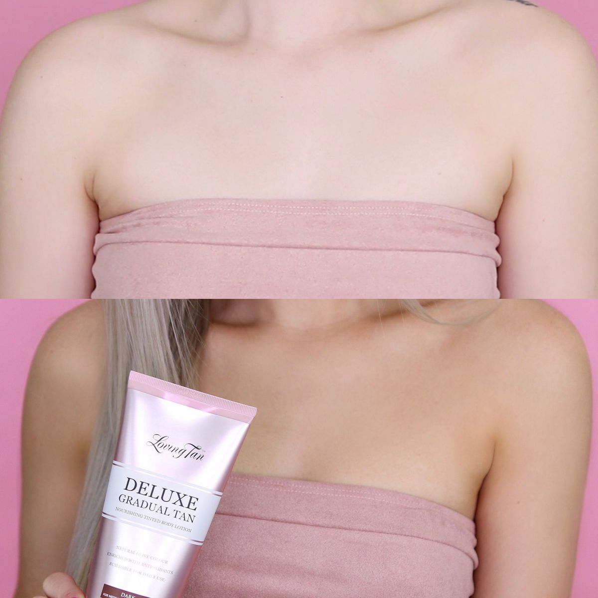 Loving Tan close-up — the golden-base colour pay-off