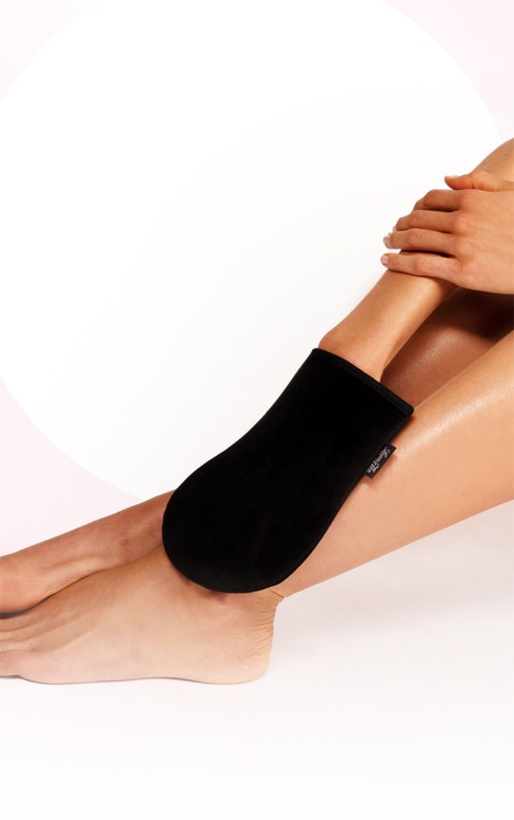 Loving Tan application step — guide colour visible