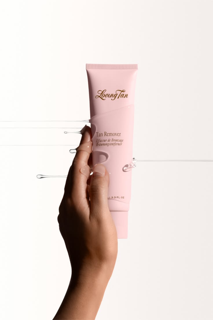 Loving Tan colour test — Radiance Drops on face