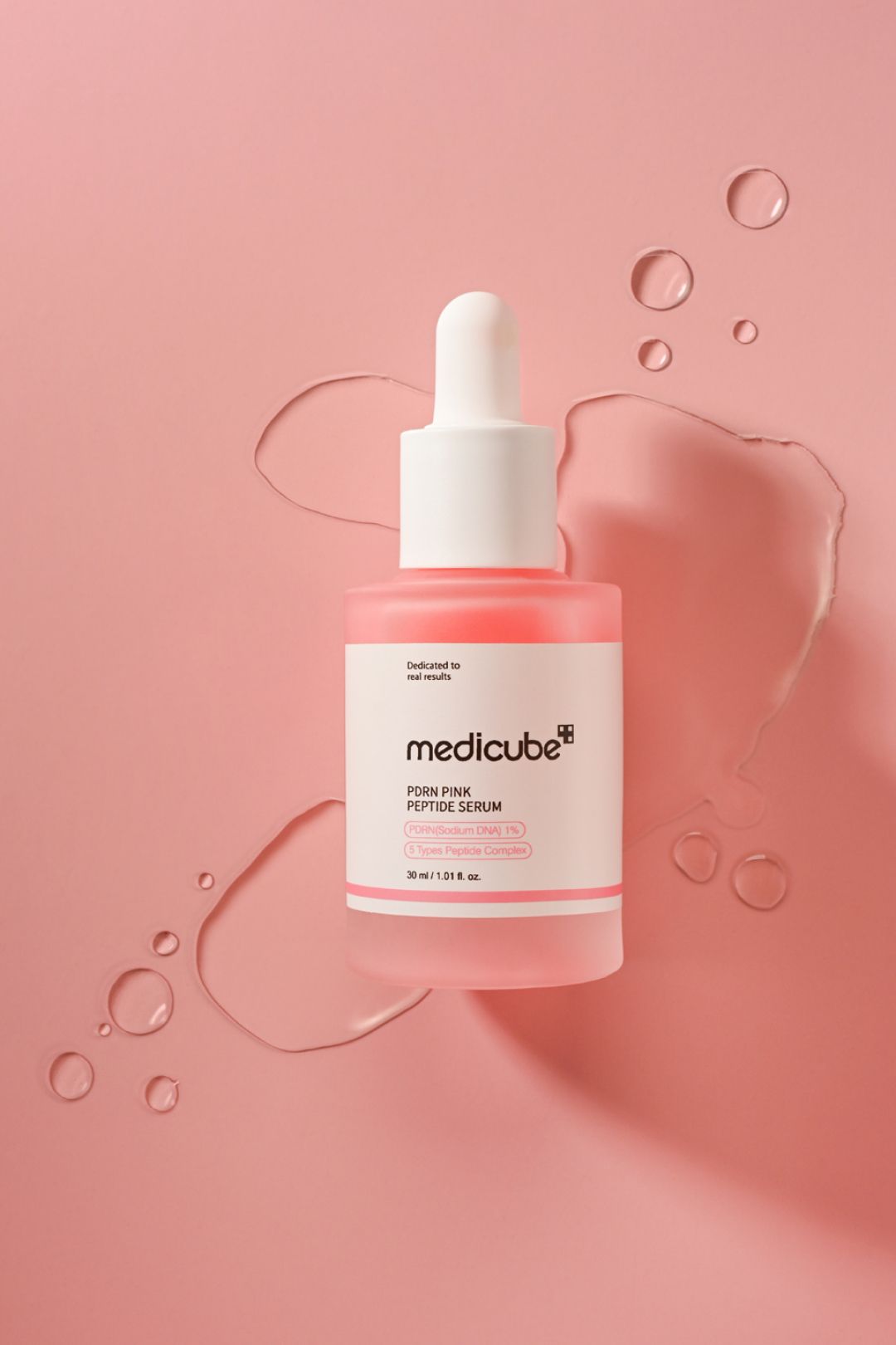 Medicube range still — Korean dermatology house portrait