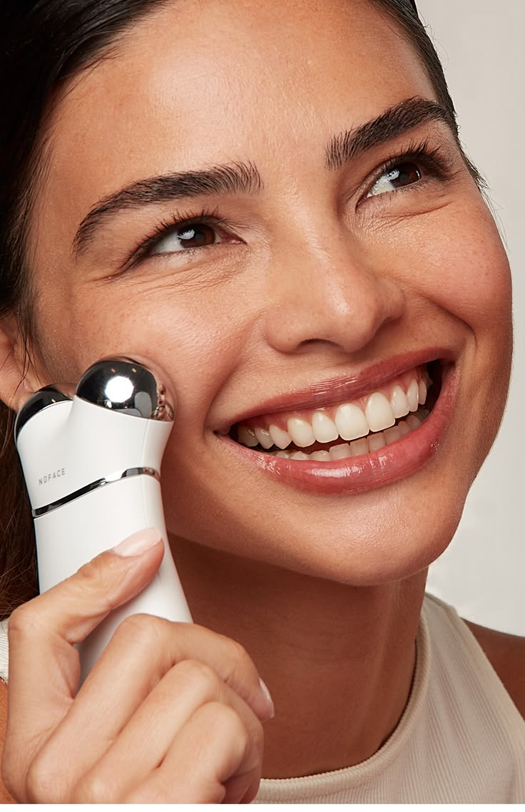 NuFACE Mini close-up profile — the travel-tier entry device