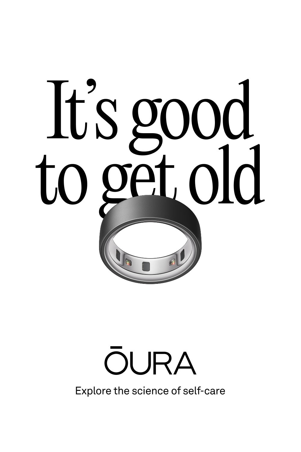 Oura Ring on the hand — editorial portrait of the original smart ring