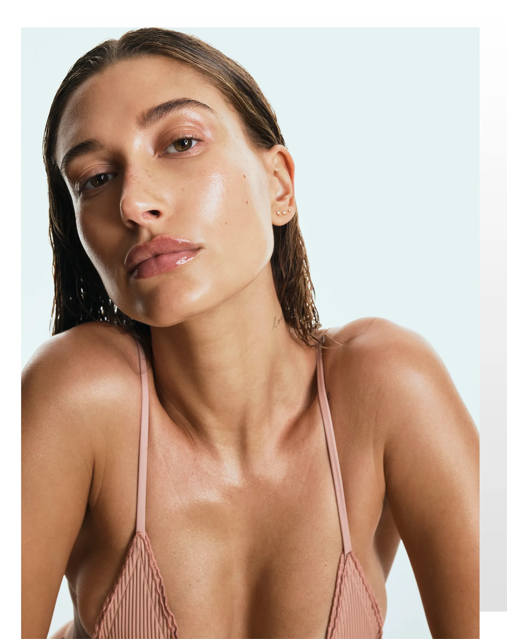 Hailey Bieber rhode portrait
