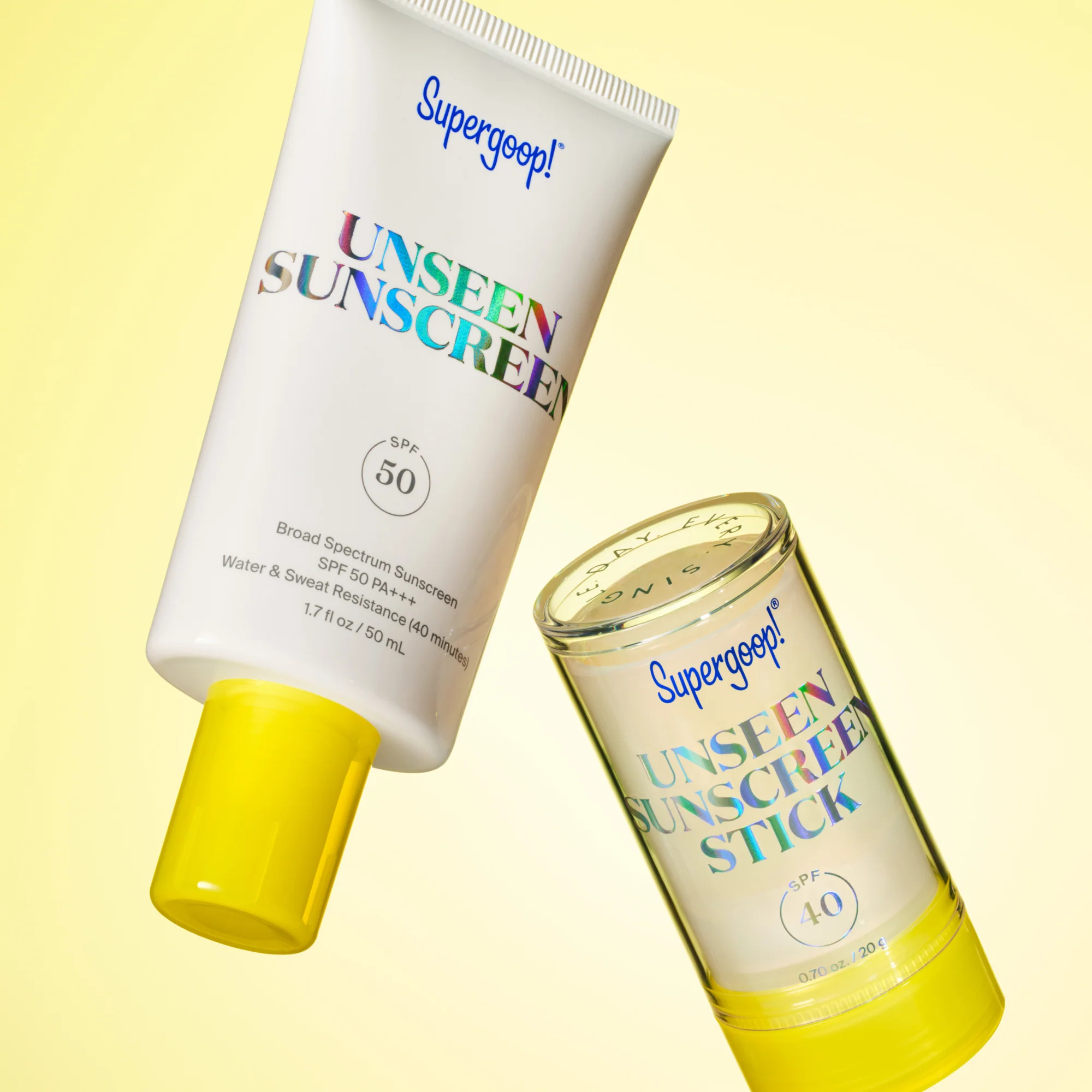 Supergoop Unseen Sunscreen — Skincare editorial