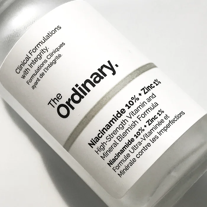 The Ordinary Niacinamide 10% + Zinc 1% bottle