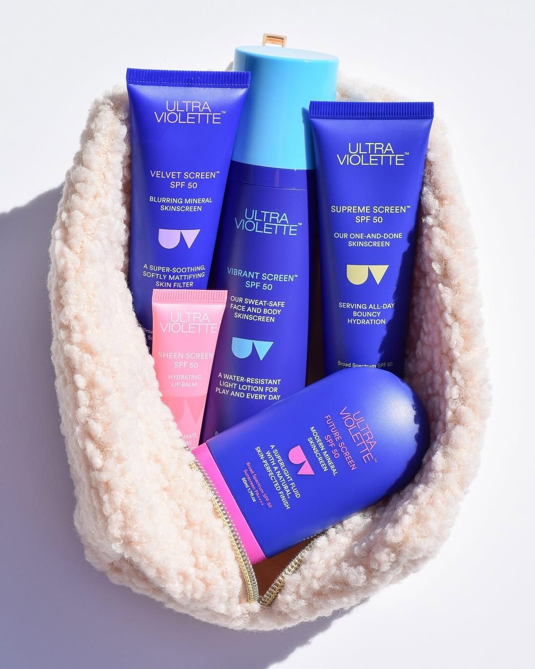 Ultra Violette campaign portrait — luminous SPF on skin