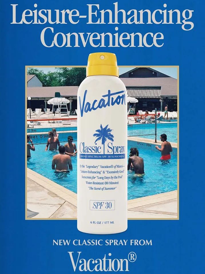 Vacation Classic Spray — Leisure-Enhancing Convenience campaign