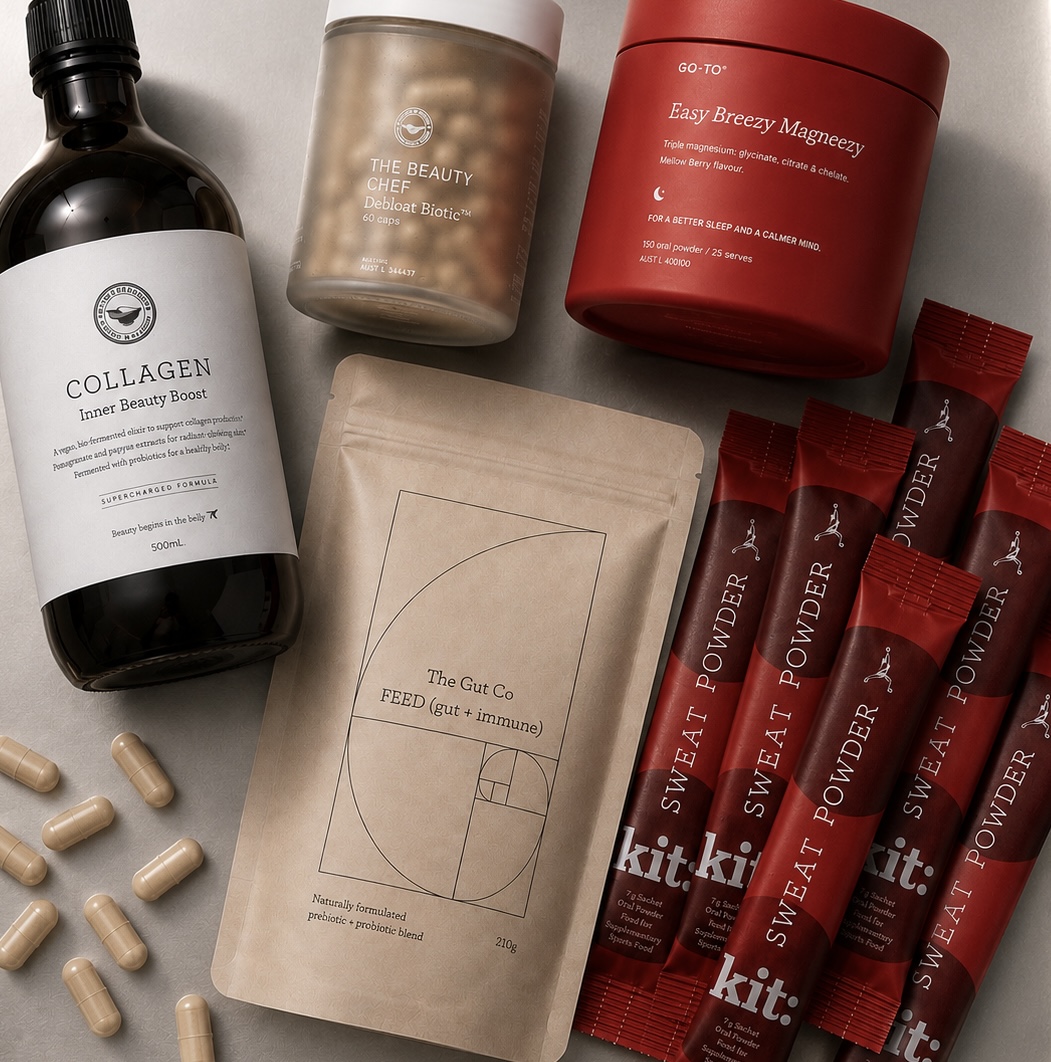 Mental Wellness editorial — range flatlay