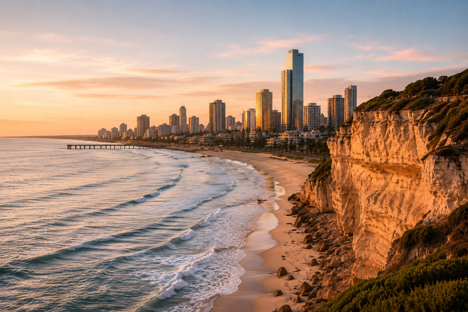 Adelaide cliff coast
