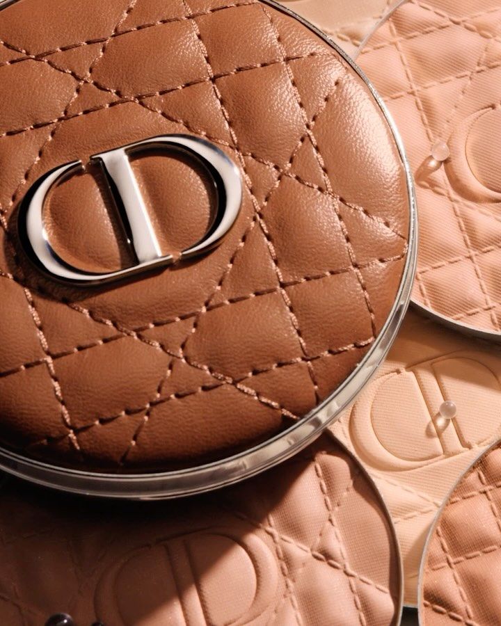 Dior Forever Couture cannage-quilted compact close-up