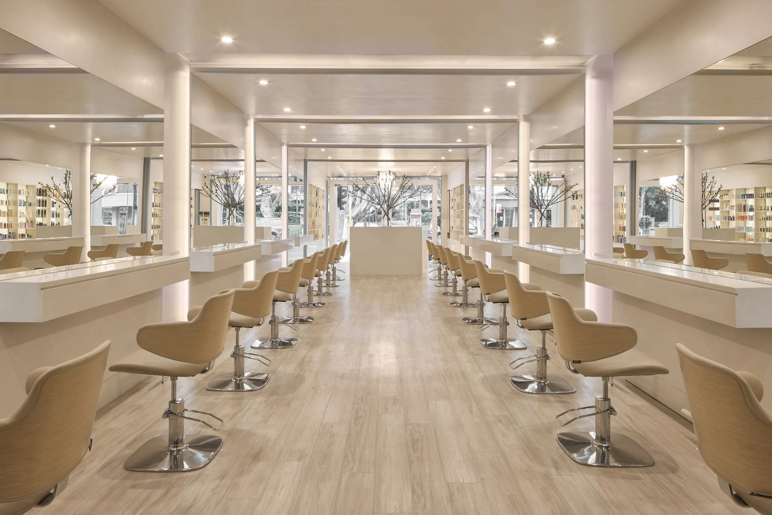 Paloma — wide editorial interior, the studio floor