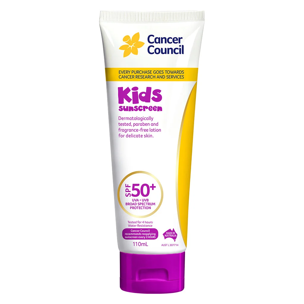 Cancer Council Kids Sunscreen SPF50+ tube